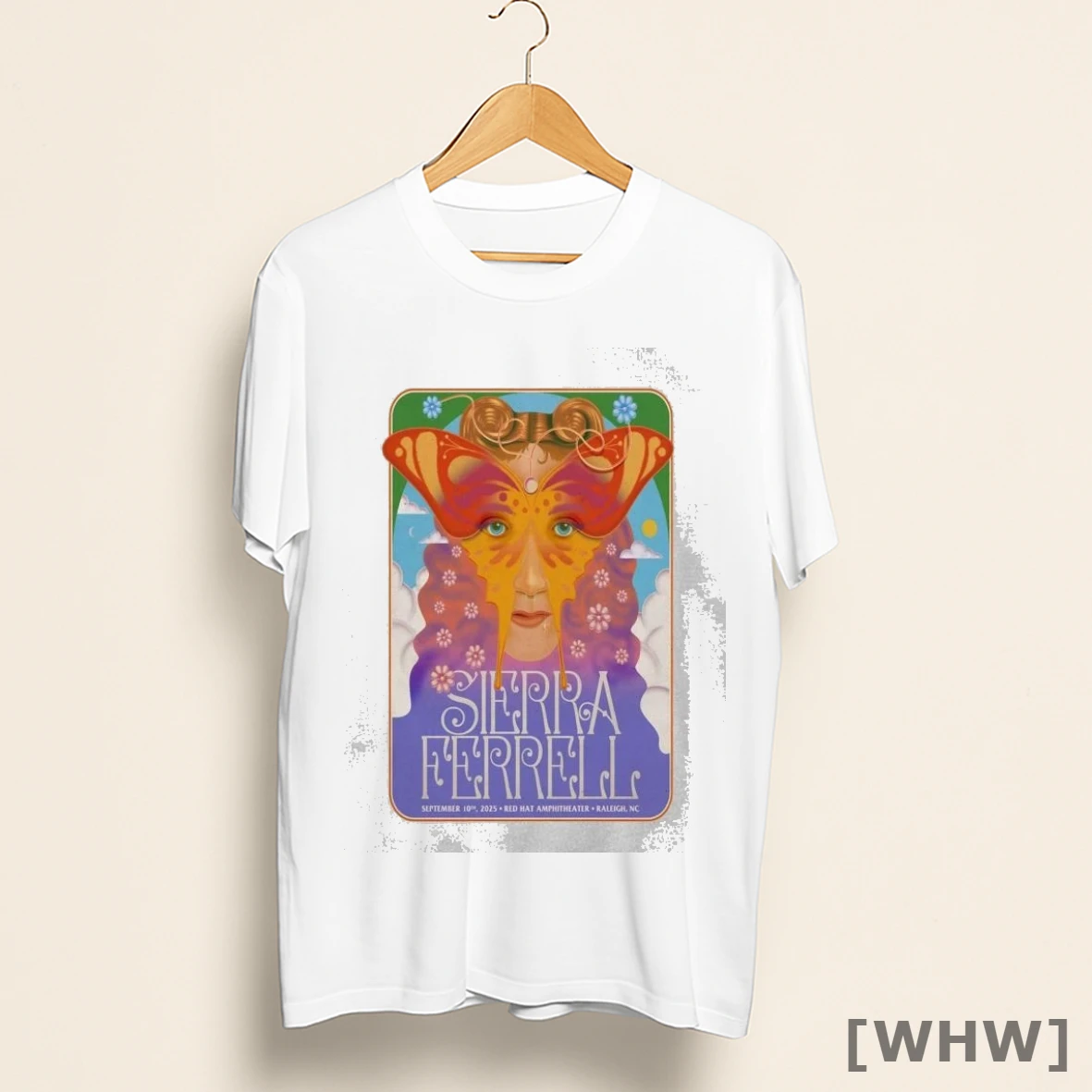 Premium Sierra Ferrell Raleigh Nc Tour 9 10 2025 Shirt