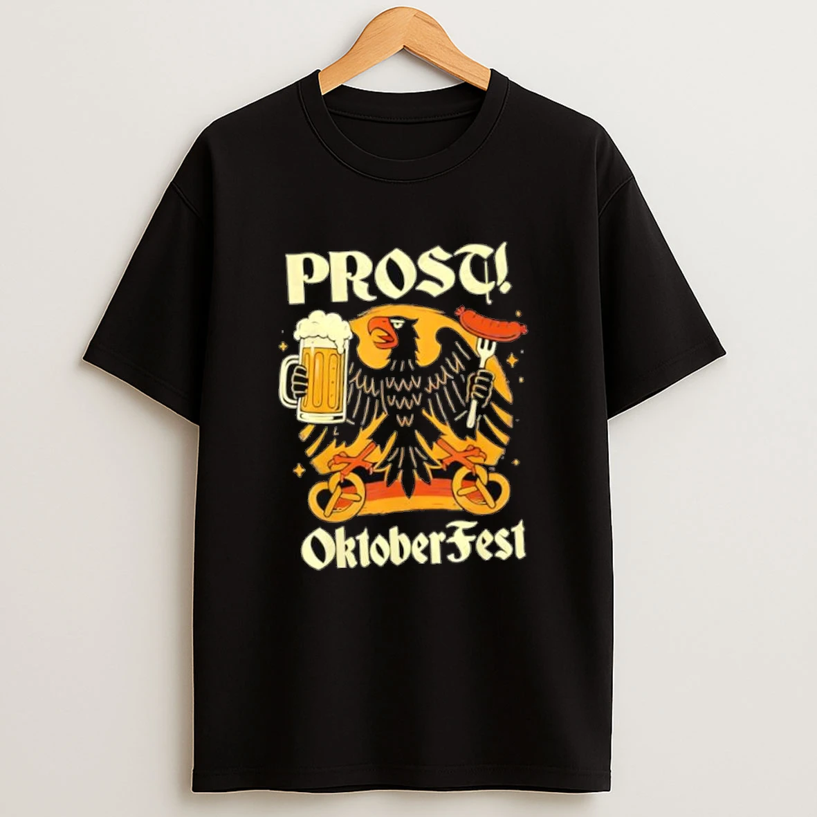 Prost Oktoberfest German Eagle Beer Wurst Shirts