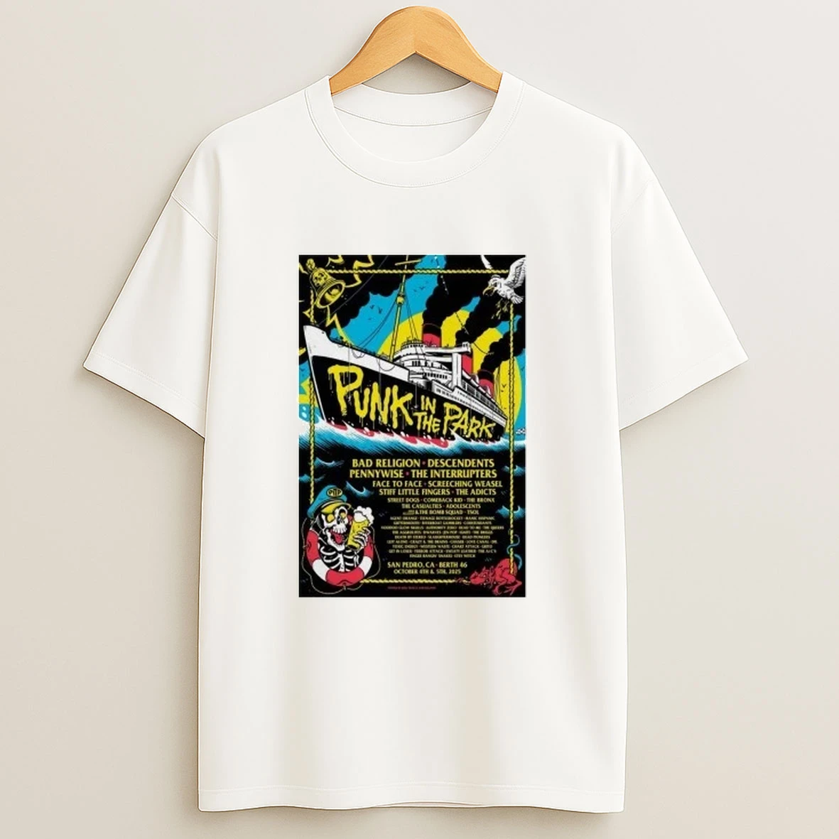 Punk In The Park San Pedro California Shirts