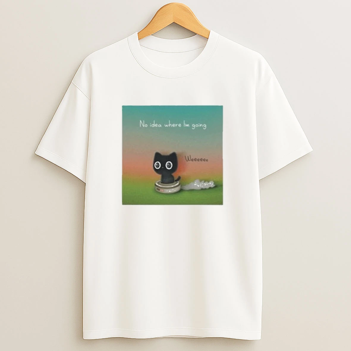 Purrinink No Idea Where Im Going 2025 Shirts