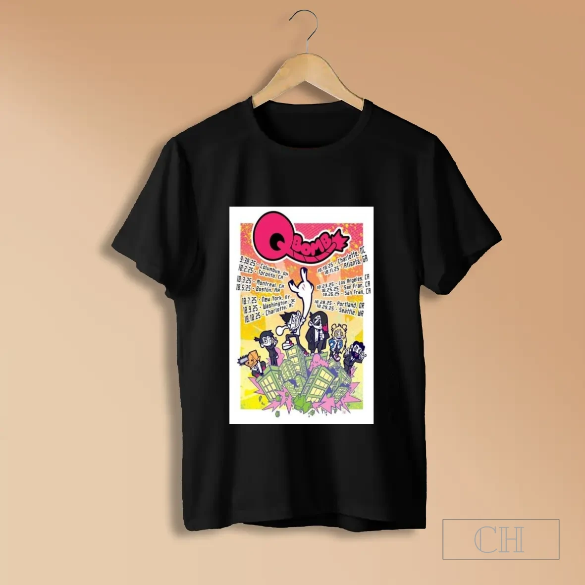 Qbomb October 2025 T Shirts