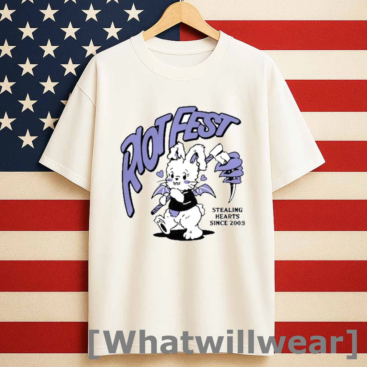 Rabbit Riot Fest Stealing Hearts Since 2005 Shirts
