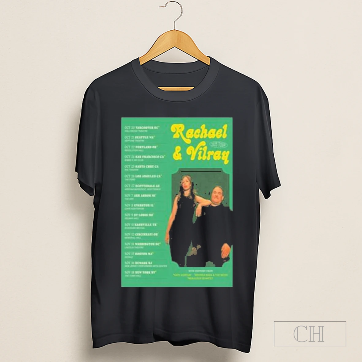 Rachael Vilray Fall Tour 2025 Dates Shirt
