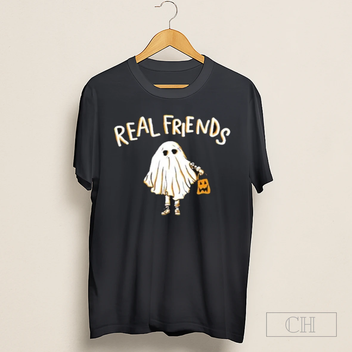 Real Friends Trick Or Treat Ghost Halloween Shirt