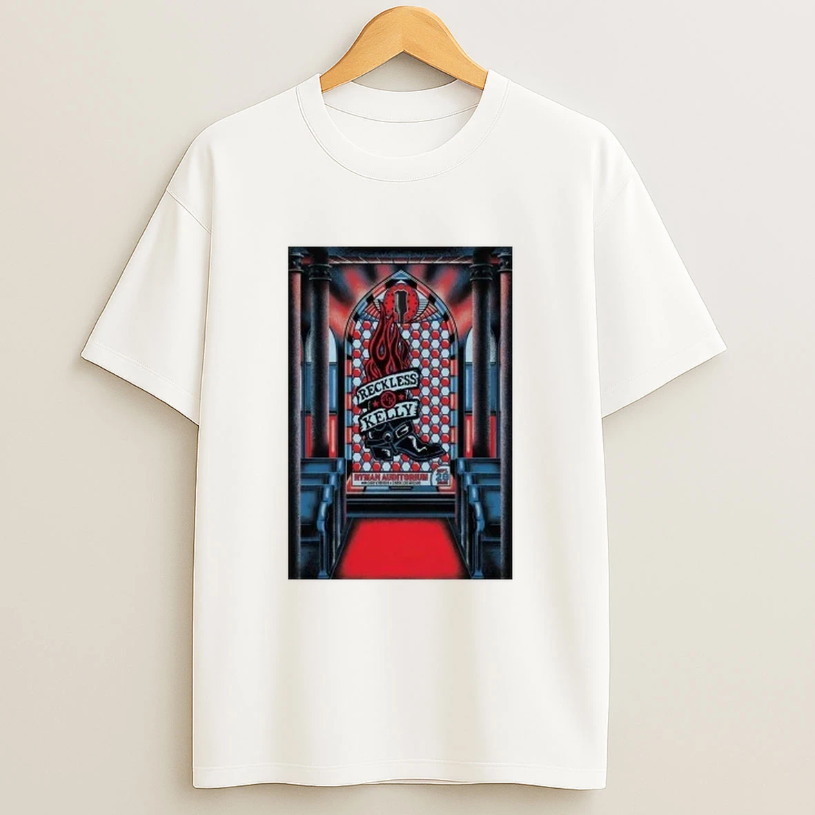 Reckless Kelly Sep 20 2025 Ryman Auditorium In Nashville Tn Shirts
