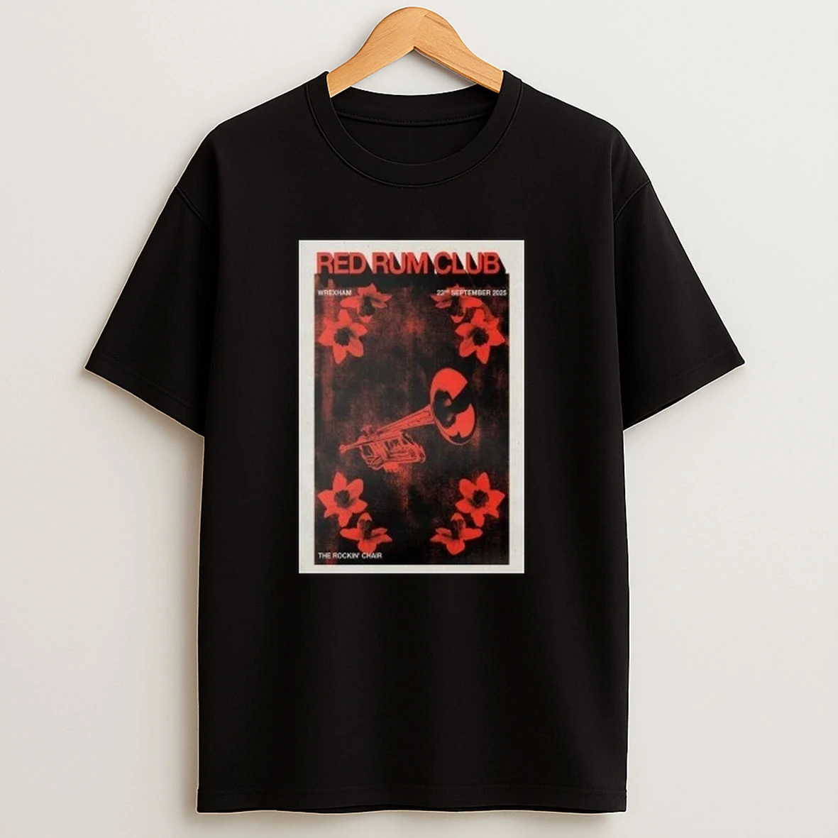 Red Rum Club Sept 23 2025 The Rockin Chair Wrexham Uk Shirts