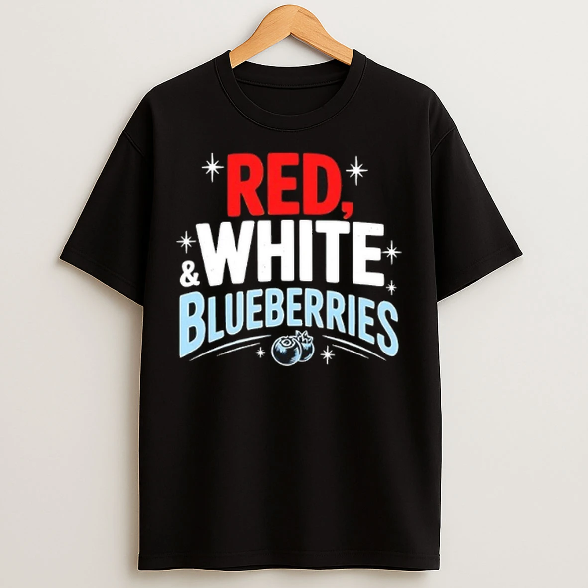 Red White And Blueberries 4th Of July America Political T Shirts