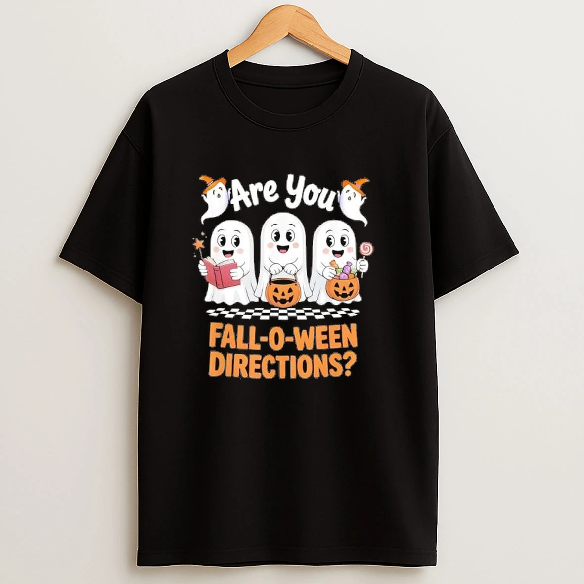 Retro Are You Fall O Ween Directions Funny Teacher Halloween Shirts
