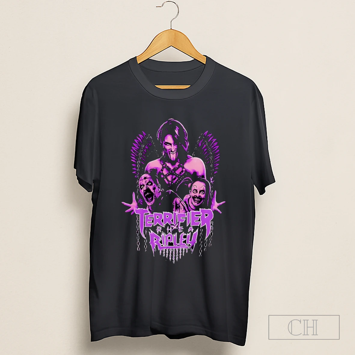 Rhea Ripley X Terrifier Halloween Shirt