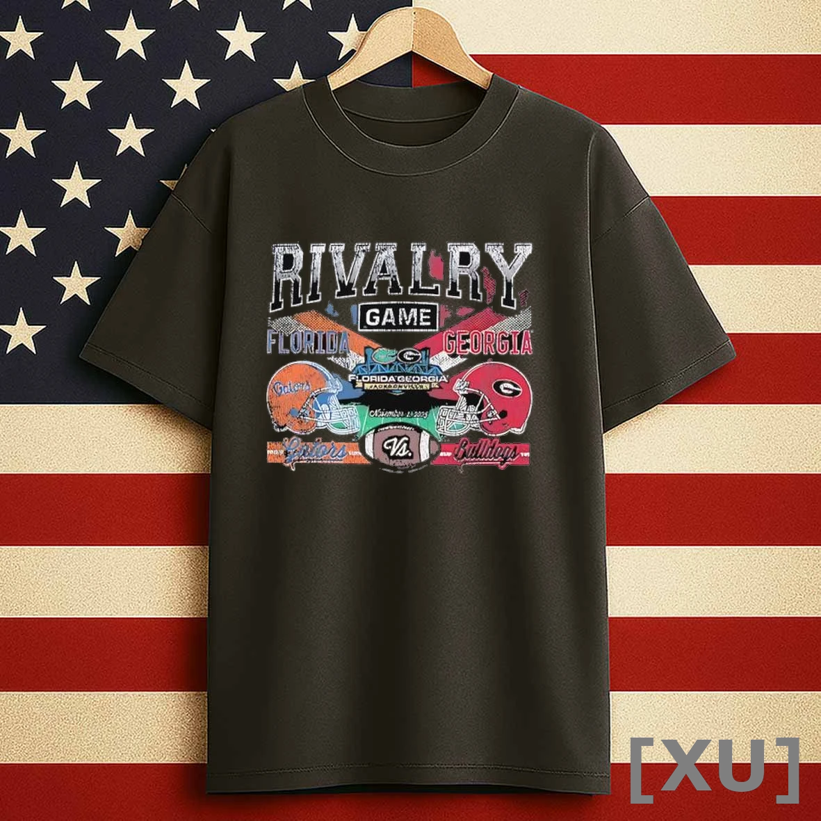 Rivalry Game Florida Gators Vs Georgia Bulldogs Football 2025 Vintage Shirts