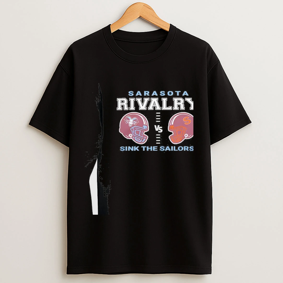 Riverview Rams Vs Sarasota Sailors Rivalry Football 2025 Shirts
