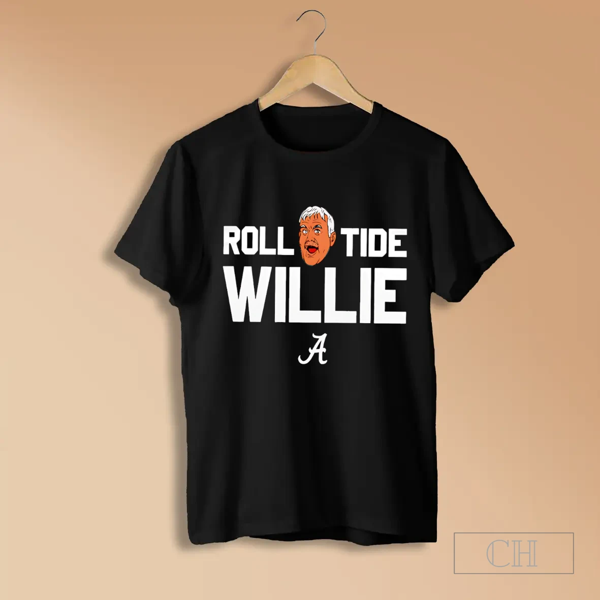 Roll Tide Willie Alabama Crimson Tide T Shirt