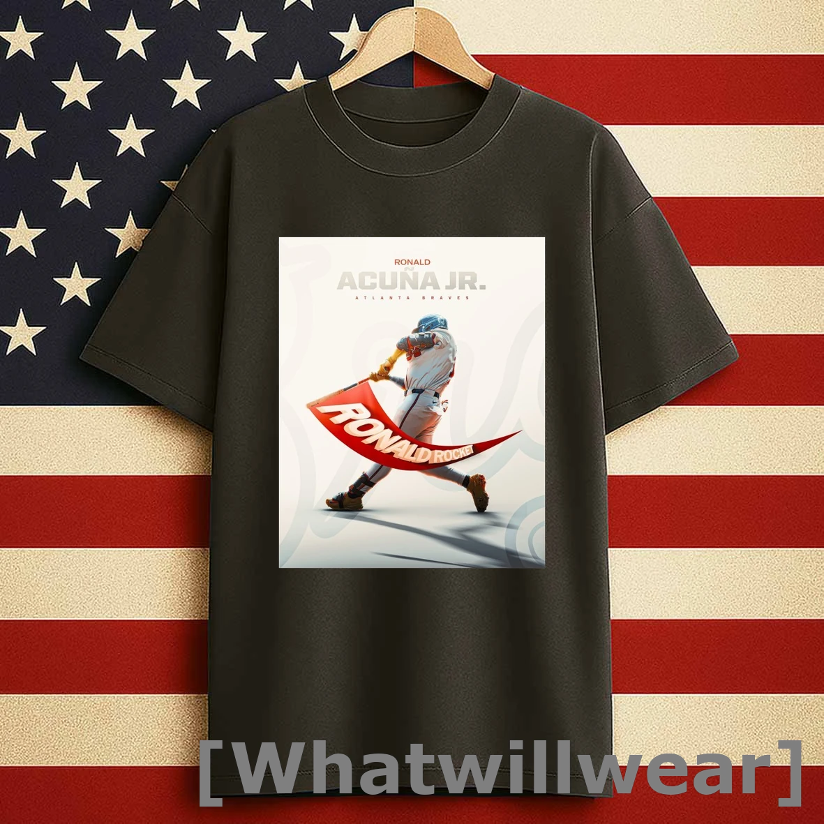 Ronald Acuna Jr Atlanta Braves Mlb Ronald Rocket 2025 Shirts