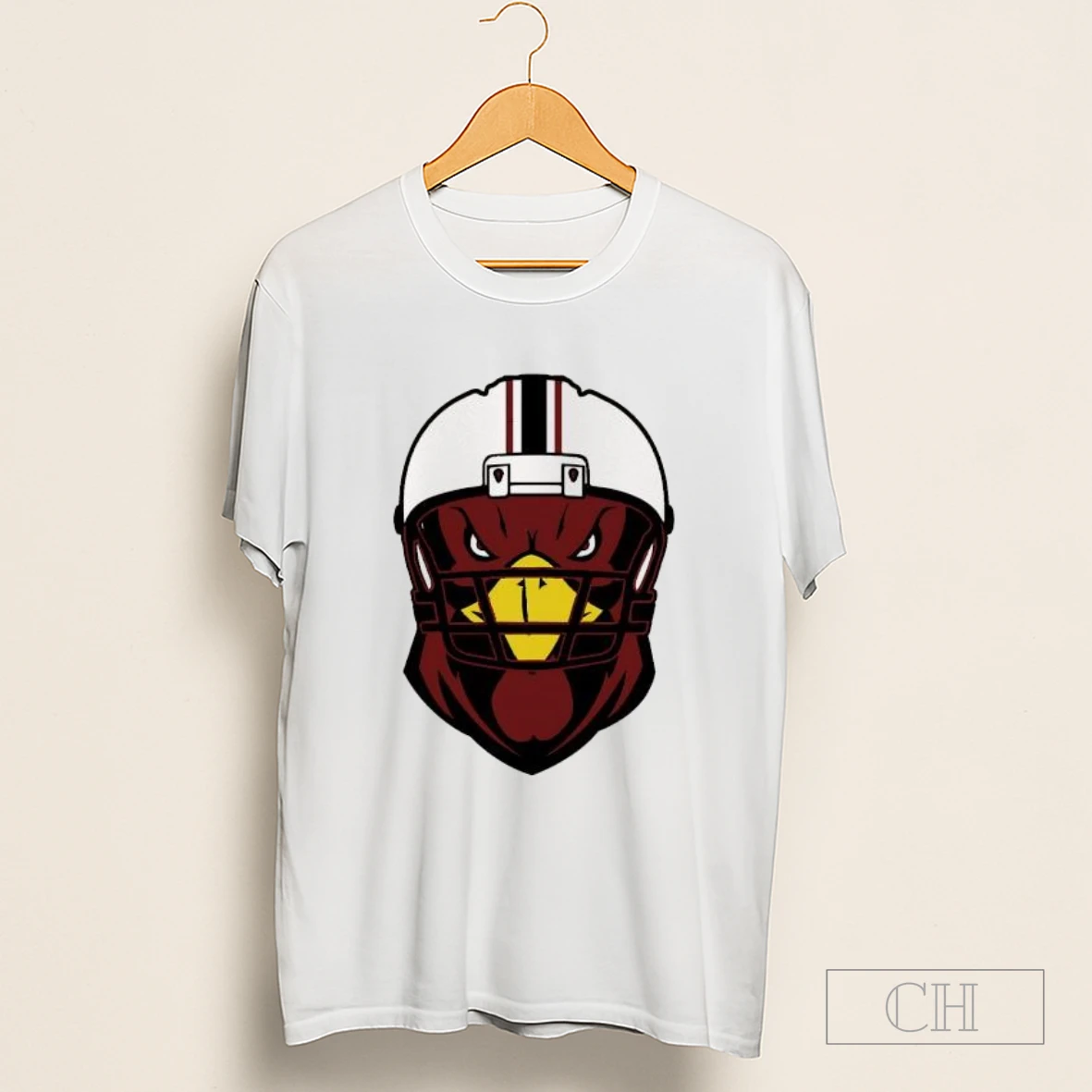 Rooster Football Warrior Helmet Power Strength Pride Courage Champion Spirit Honor Legacy Victory Shirt