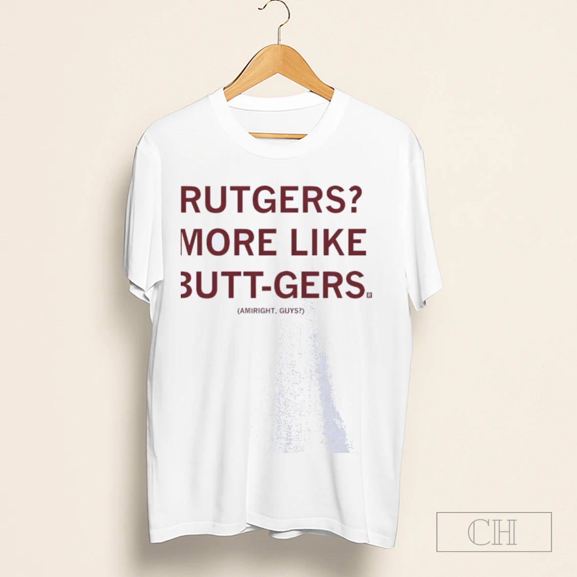 Rutgers More Like Butt Gers Amiright Guy Shirt