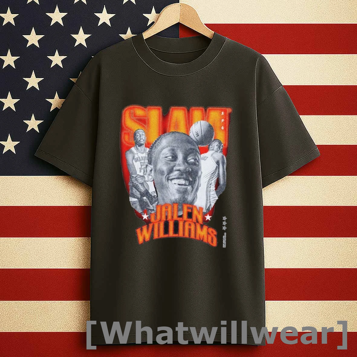 Slam Jalen Williams Nba Oklahoma City Thunder Remix Shirts