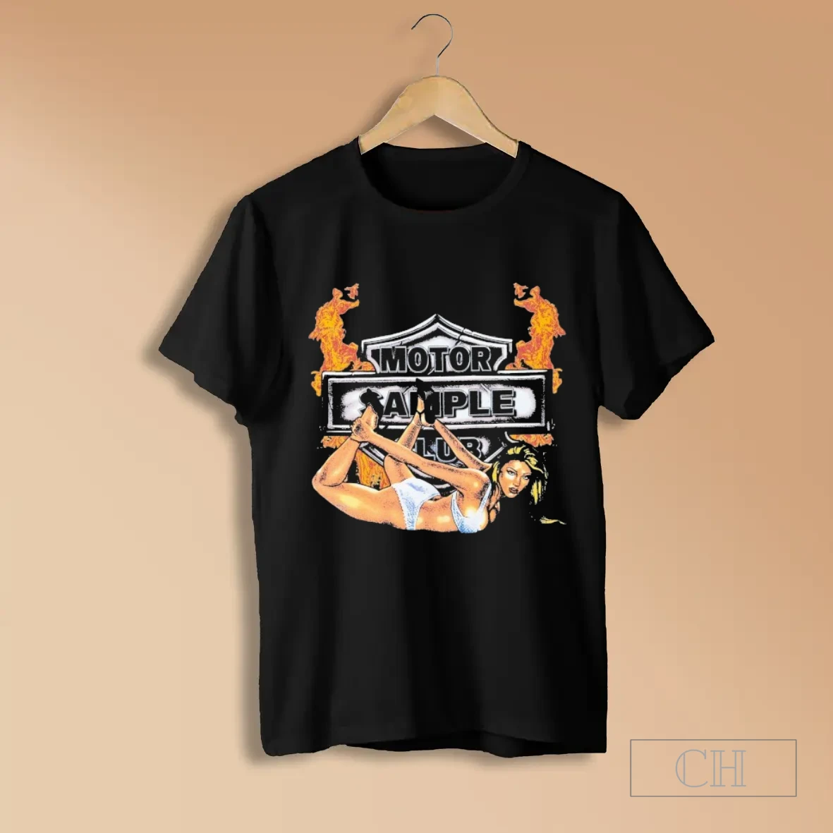 Sample Motor Club Flame T Shirts