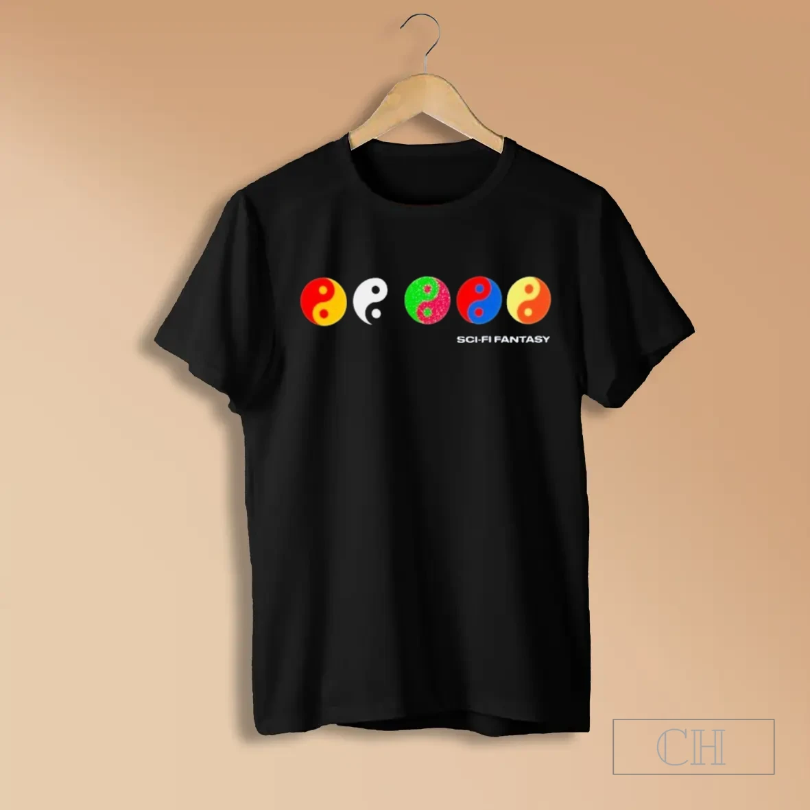 Sci Fi Fantasy Yin Yang T Shirts