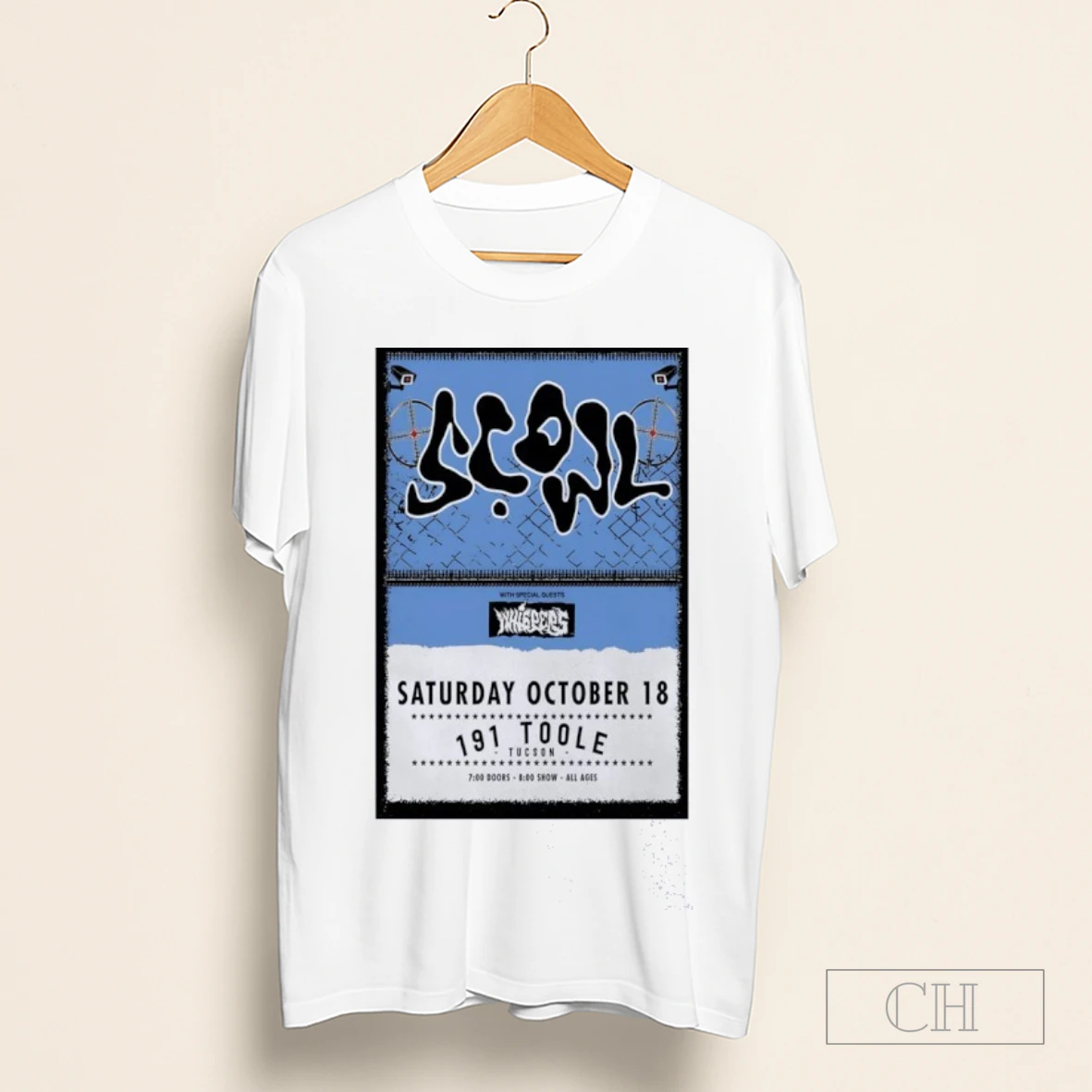 Scowl 191 Toole Tucson 2025 Shirt