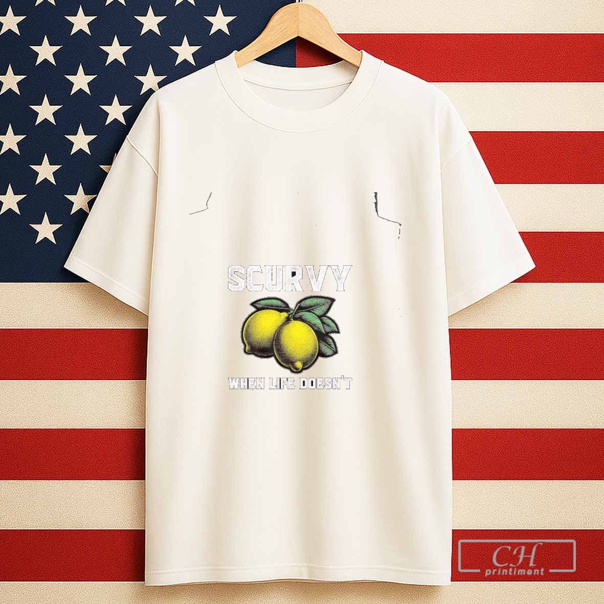 Scurvy When Life Doesnt Give You Lemons Tshirt Sweater