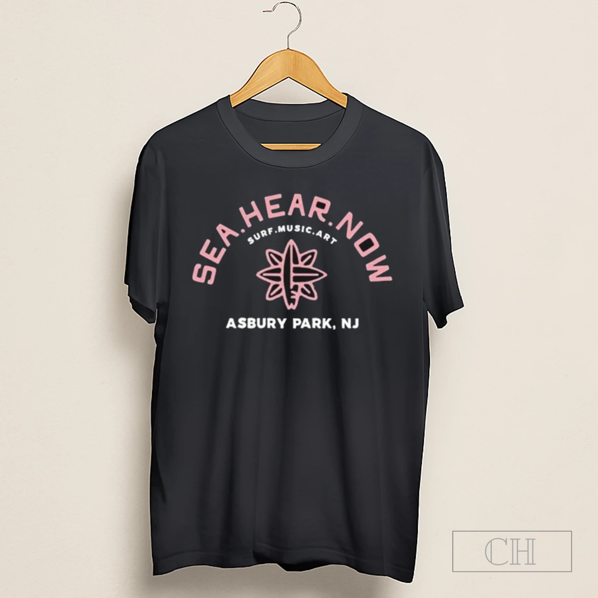 Sea Hear Now Festival Surf Music Art 2025 Asbury Park Nj Shirt