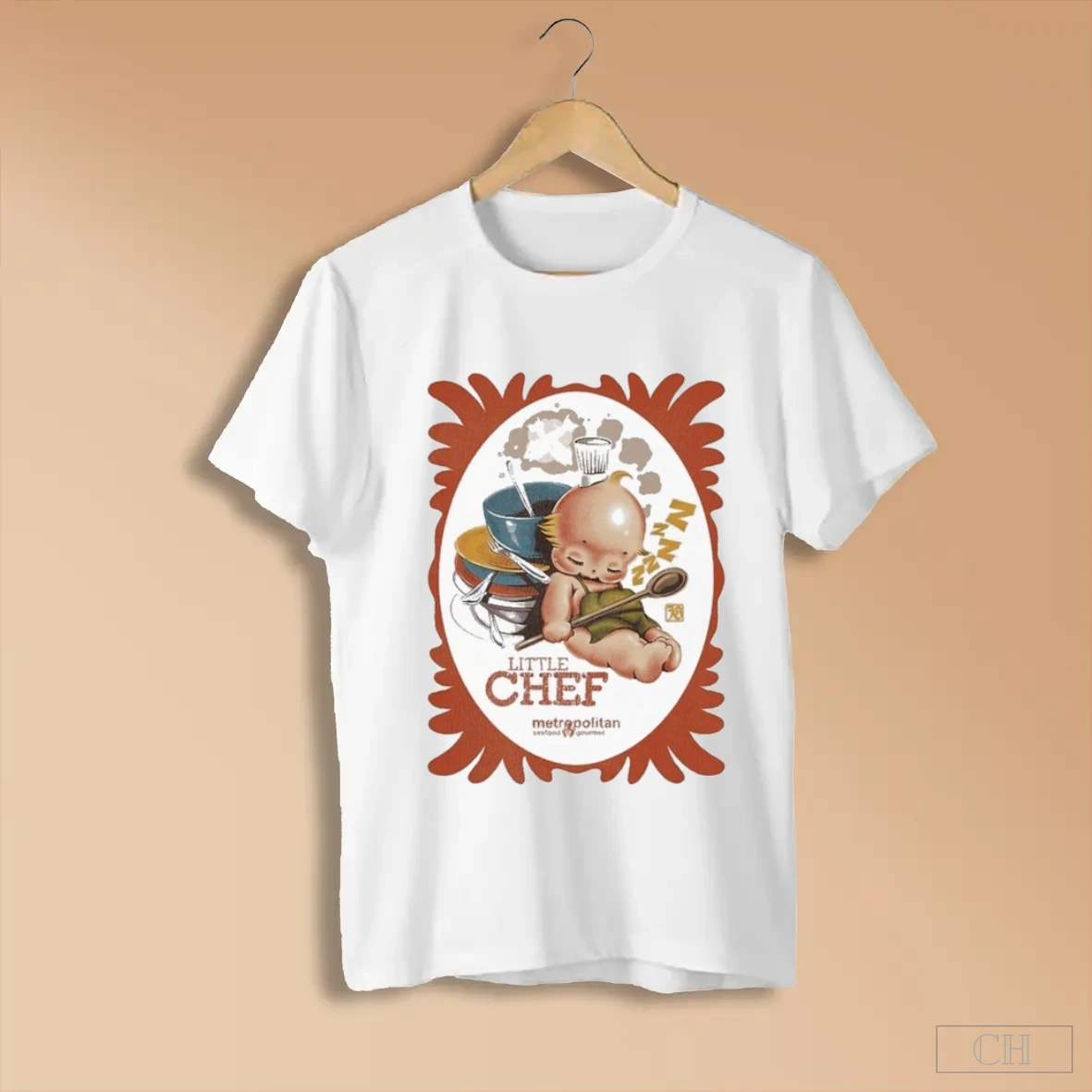 Seafood Kewpie Little Chef Shirts