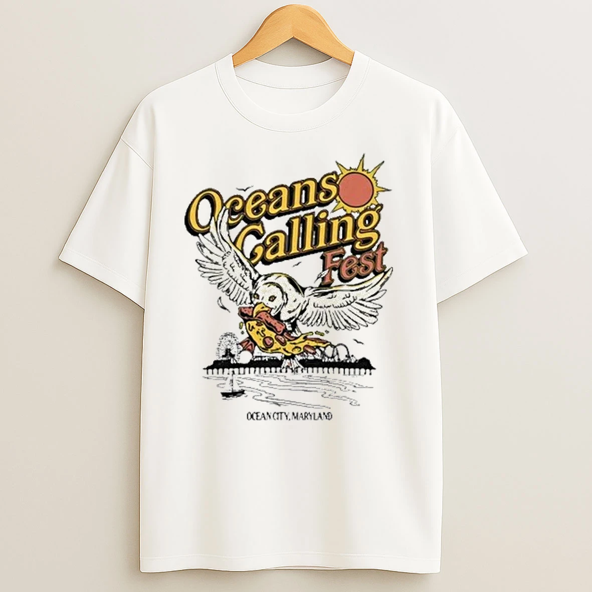 Seagull Lineup Oceans Calling Festival Shirts