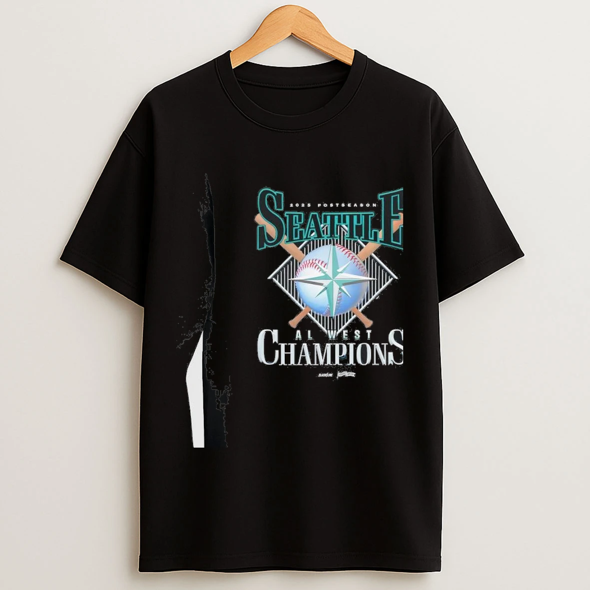 Seattle Mariners 2025 Postseason Al West Champs Shirts