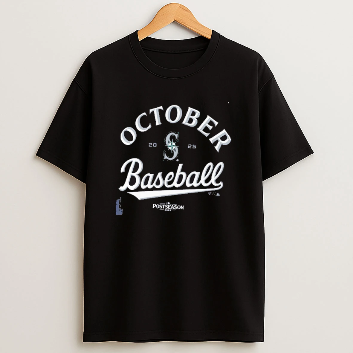 Seattle Mariners October Baseball Playoff Participant Mlb Postseason 2025 Seize The Moment Shirts