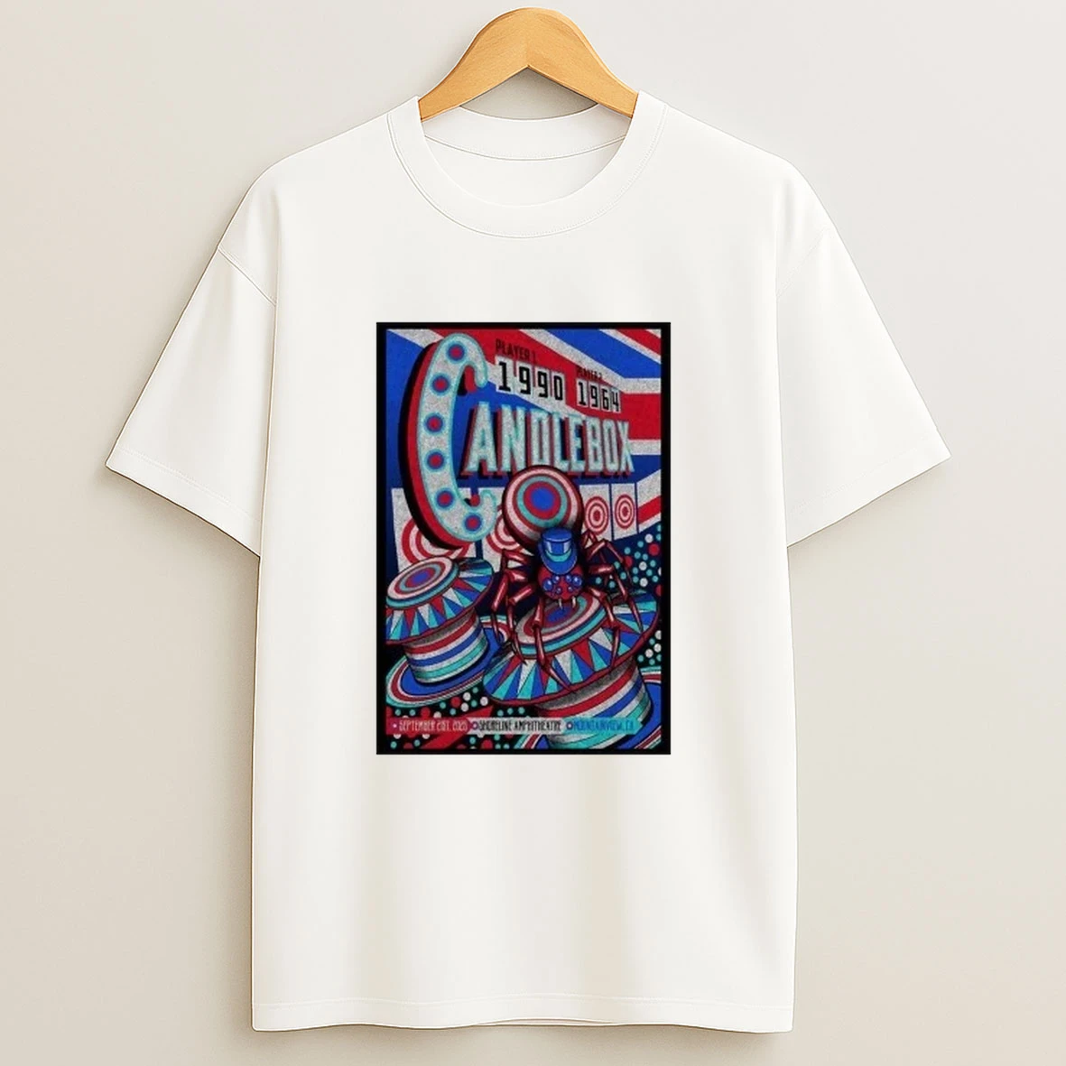 September 21 2025 Candlebox Shoreline Amphitheatre Mountain View Ca Shirts