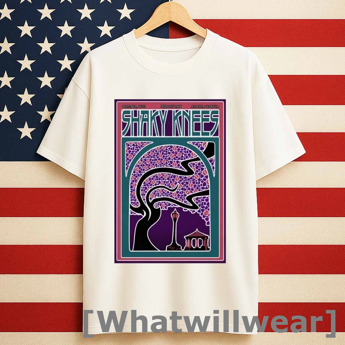 Shaky Knees Festival September 2025 In Atlanta Ga Shirts