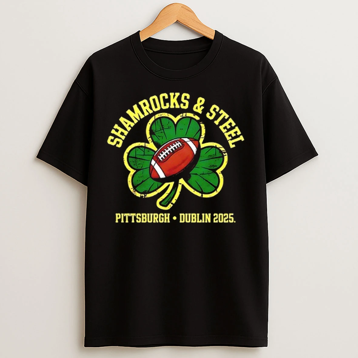 Shamrocks Steel Pittsburgh Dublin 2025 T Shirts