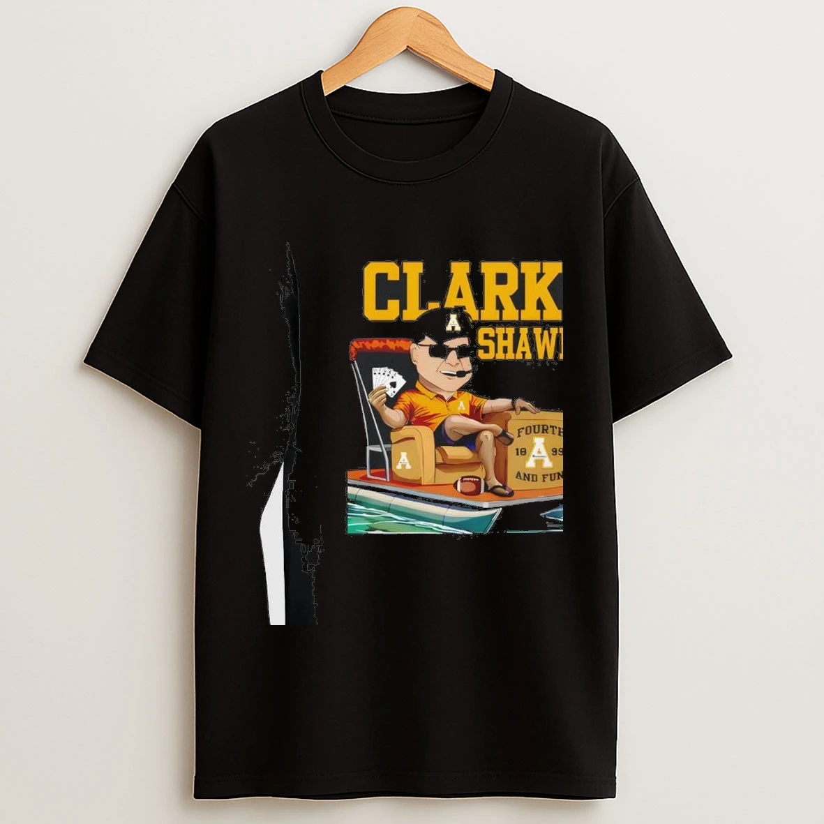 Shawn Clark Appalachian State Mountaineers Football Tribute 1975%d1%82%d0%b0%d1%832025 Shirts