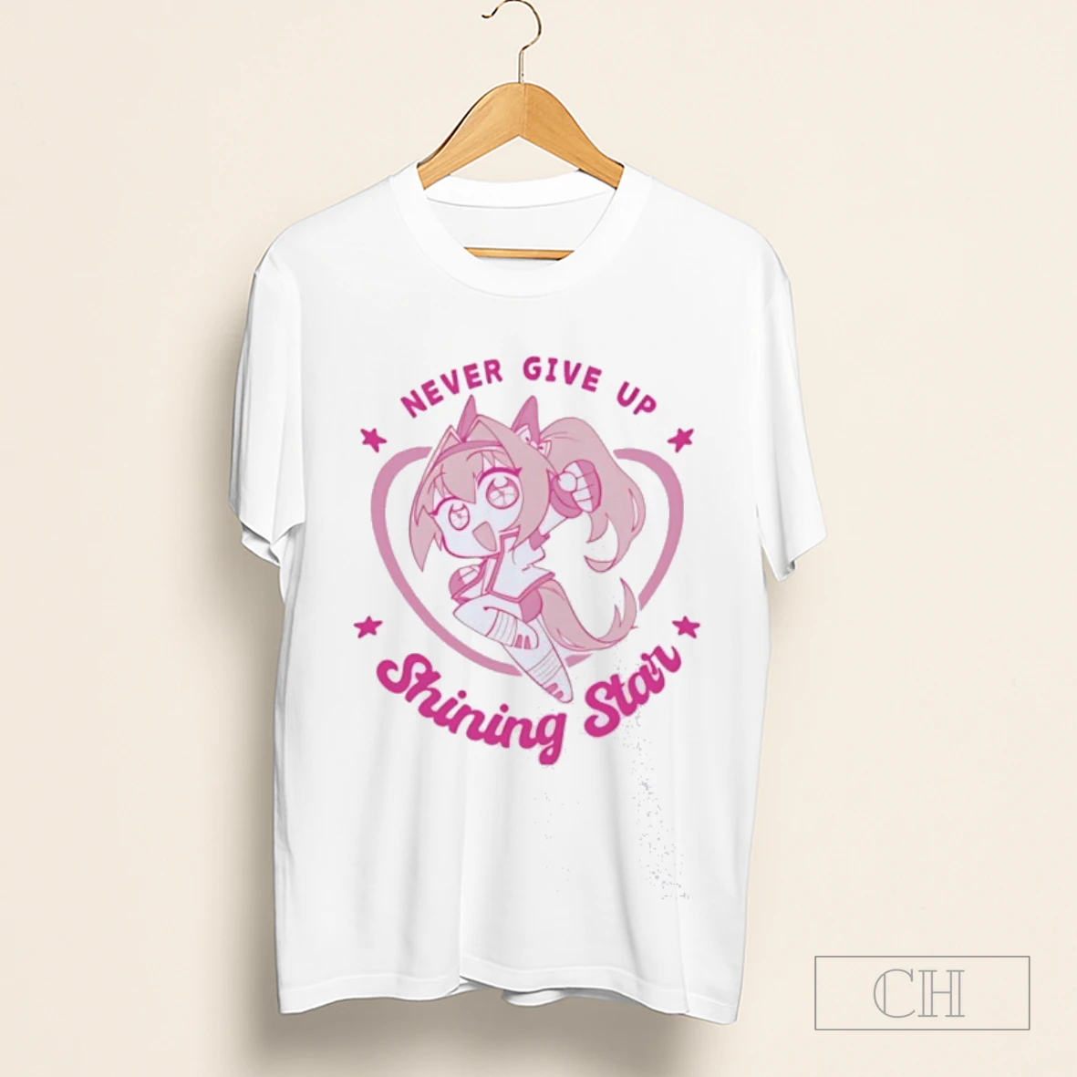 Shining Star Never Give Up Shirt