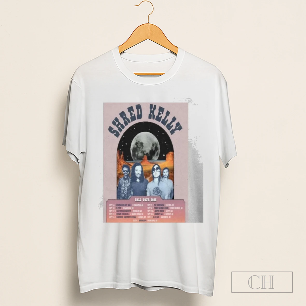 Shred Kelly 2025 Fall Tour Shirt
