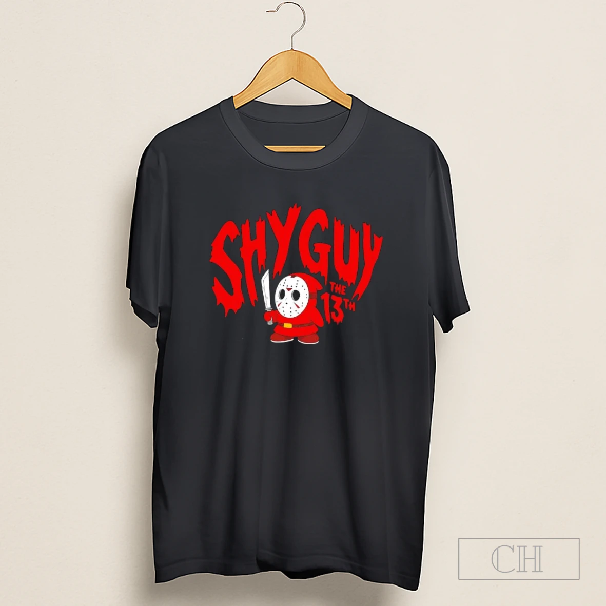 Shy Guy X Jason Voorhees The Friday Movie Parody Shirt