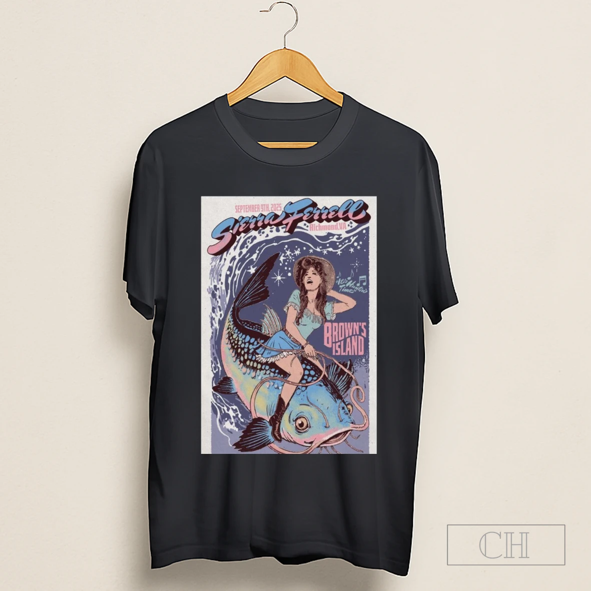 Sierra Ferrell September 9 2025 Browns Island Richmond Va Event Shirt
