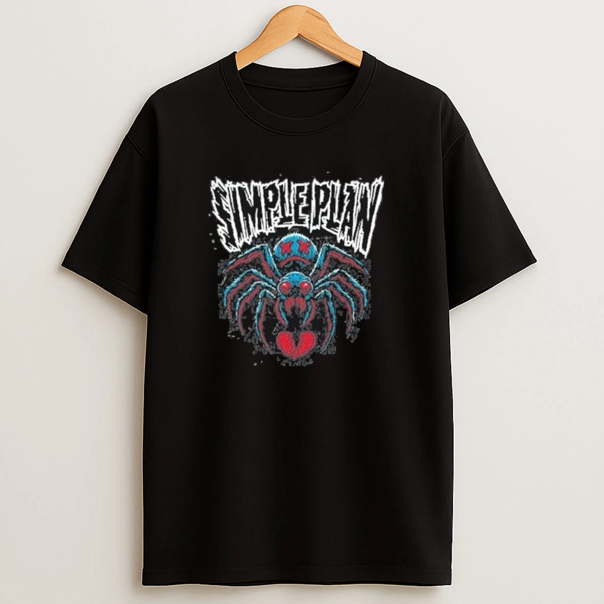 Simple Plan Spider Halloween 2025 Shirts