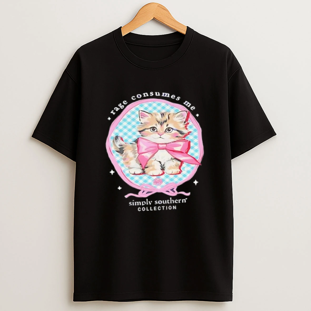 Simply Southern Collection Rage Consumes Me Cat Shirts