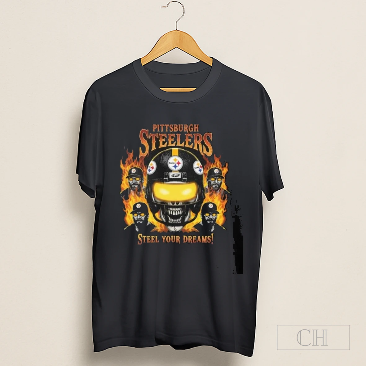 Skull X Pittsburgh Steelers Steel Your Dreams Shirt
