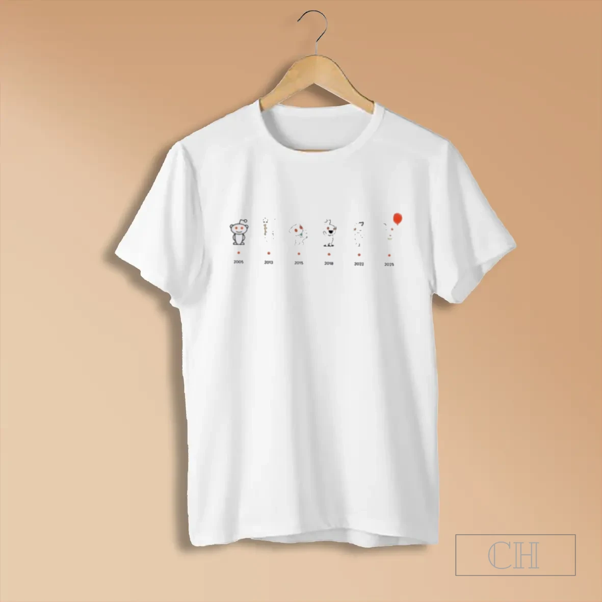 Snoo 20th Anniversary Reddit Mascot Shirts
