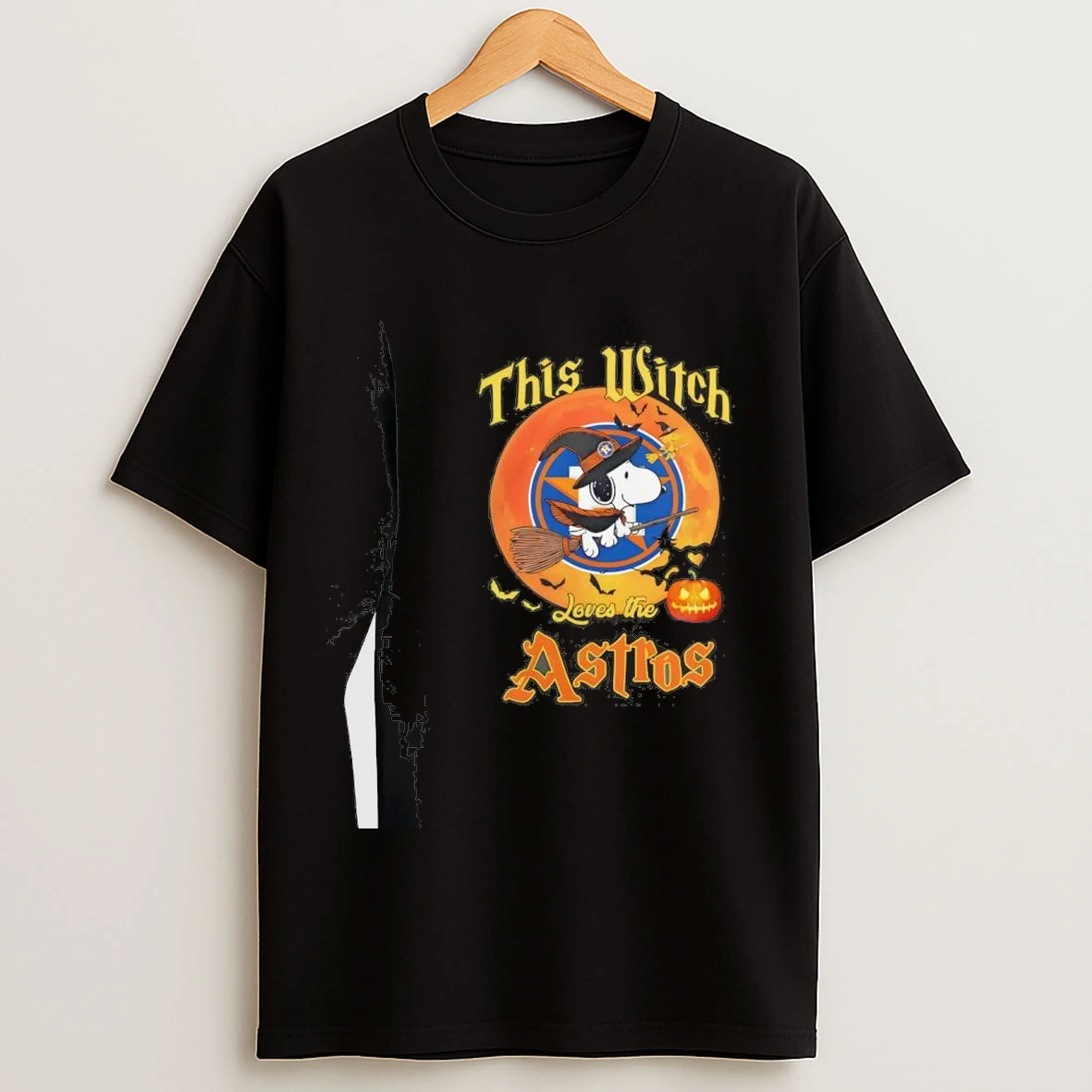 Snoopy Halloween This Witch Loves The Houston Astros Shirts