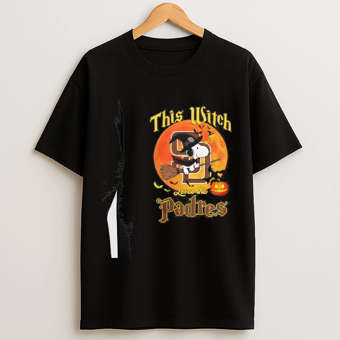 Snoopy Halloween This Witch Loves The San Diego Padres Shirts