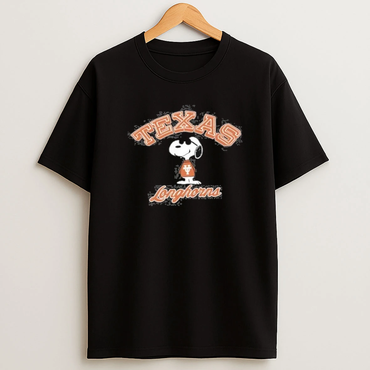 Snoopy Texas Longhorns Joe Cool College Shirts