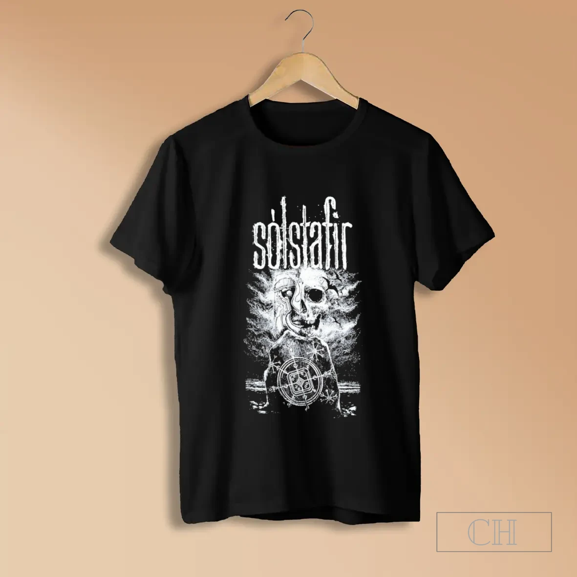 Solstafir White Rune Stone T Shirts