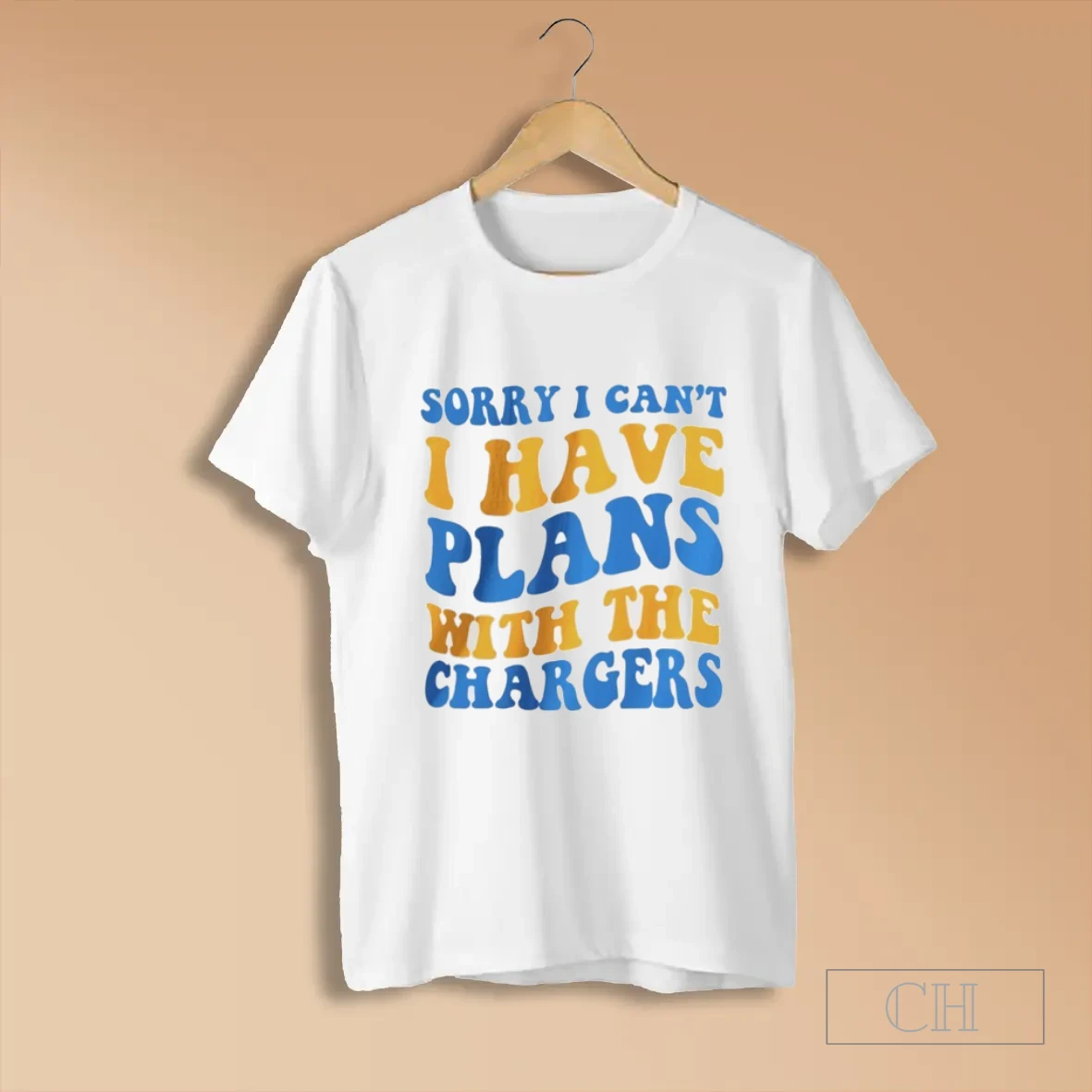 Sorry I Cant I Have Plans With The Changer Los Angeles Chargers Football Nfl 2025 T Shirts