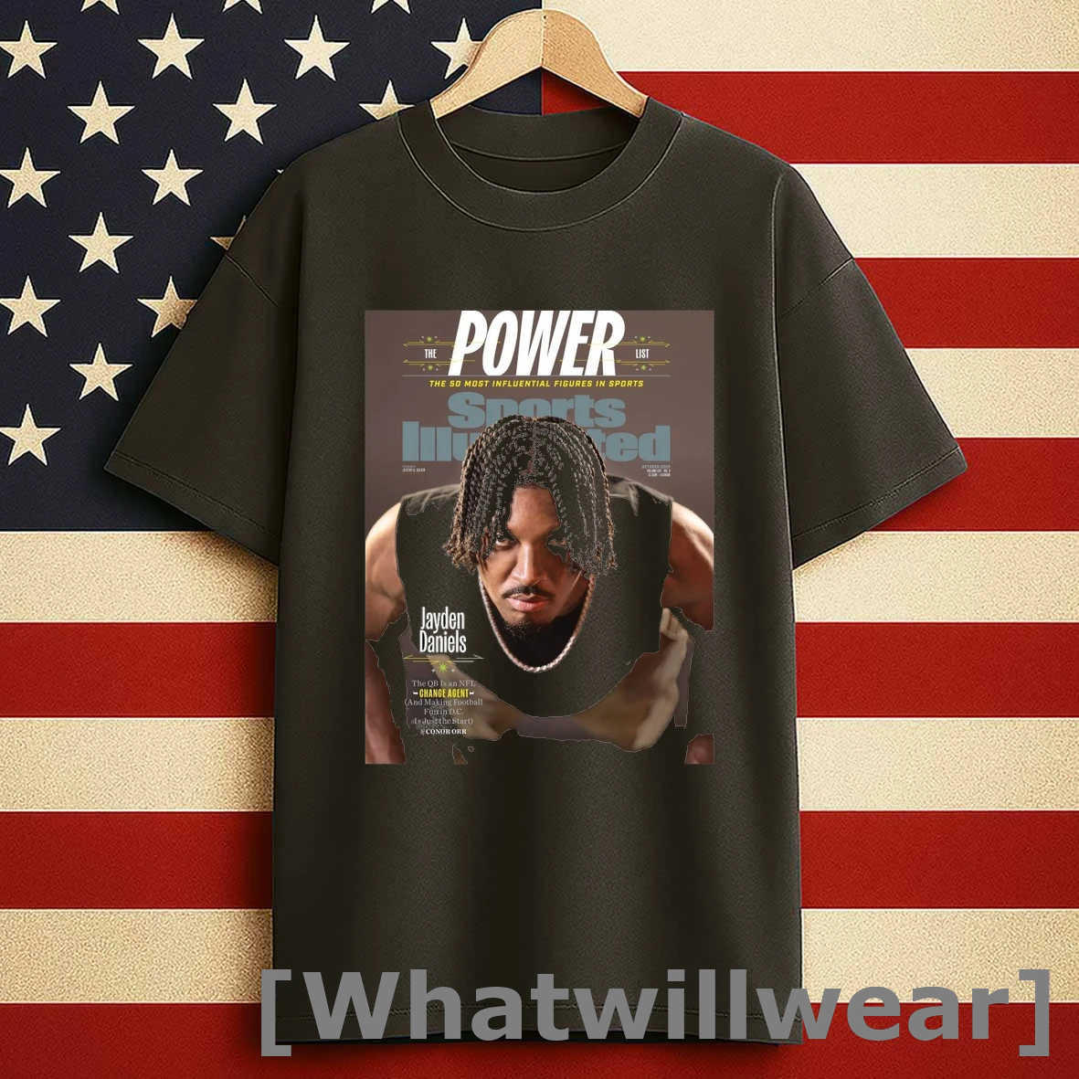 Sports Illustrated The Power Jayden Daniels Commanders The 50 Most Influential Figures In Sports Shirts