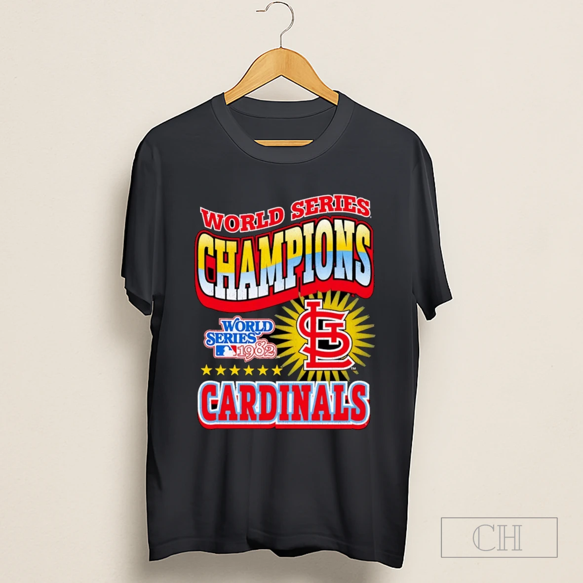 St Louis Cardinals Baseball World Serie Champions 1982 Vintage Shirt