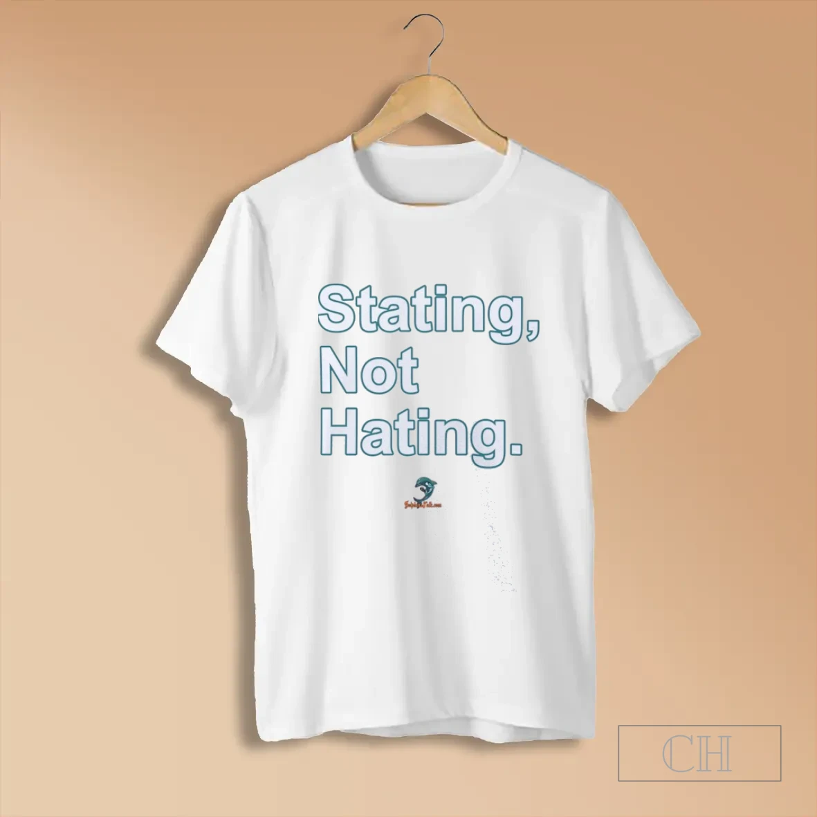 Stating Not Hating Miami Dolphins T Shirt
