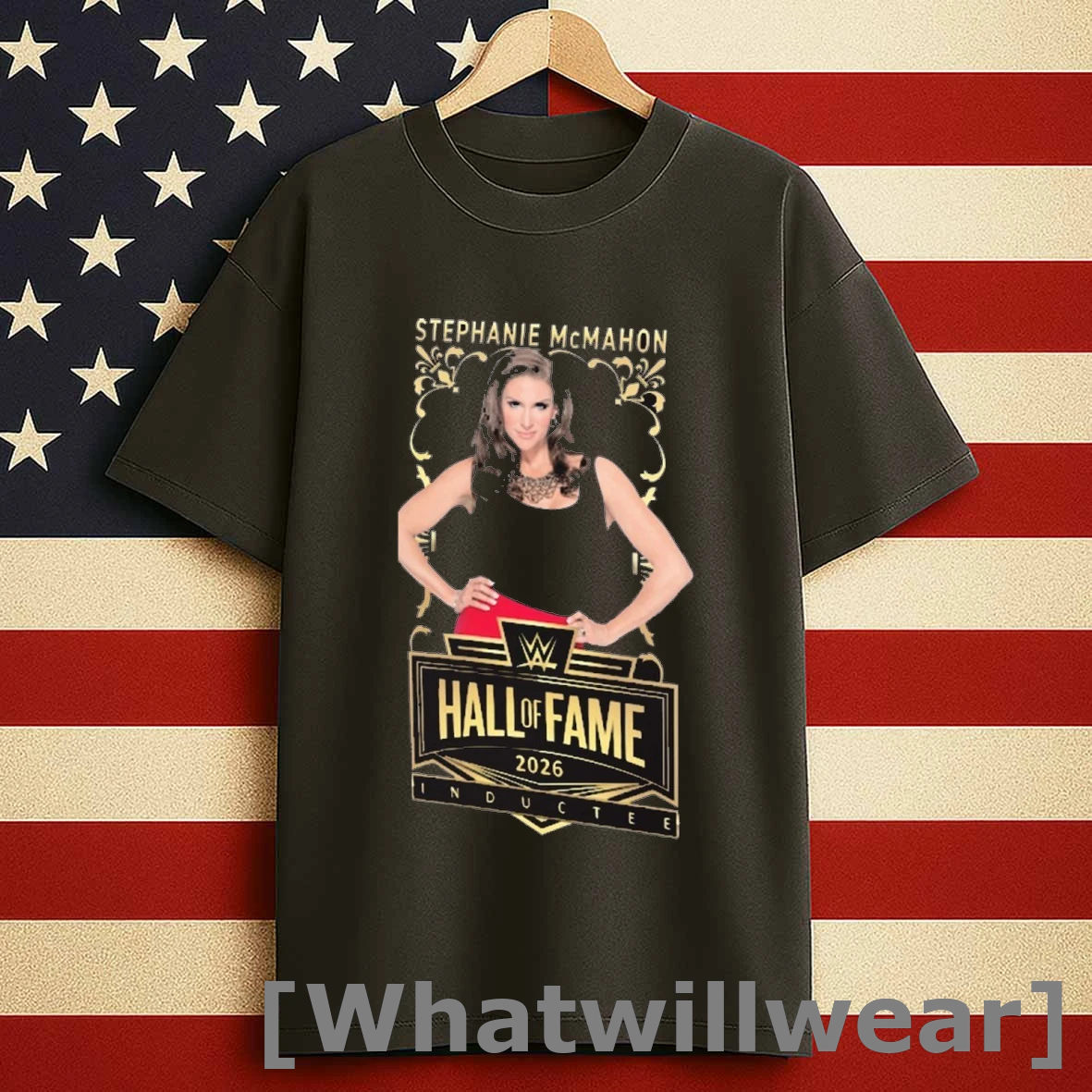 Stephanie Mcmahon Wwe Hall Of Fame 2026 Inductee Hometown Greenwich Ct Shirts